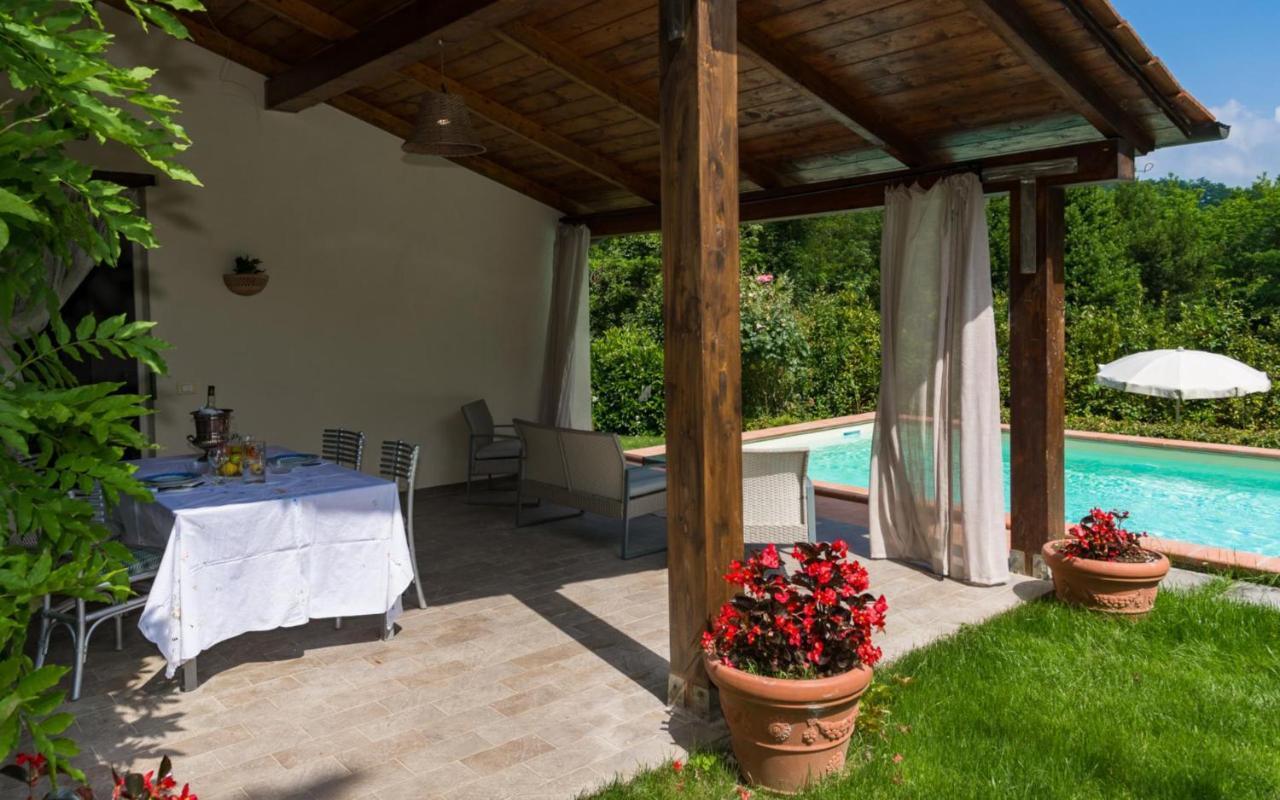 Villa Con Piscina Esclusiva Nel Verde Lucca Bagian luar foto