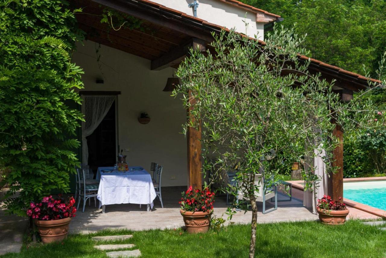 Villa Con Piscina Esclusiva Nel Verde Lucca Bagian luar foto